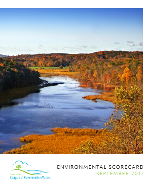 Graphic of the NJLCV Legislative Scorecard cover